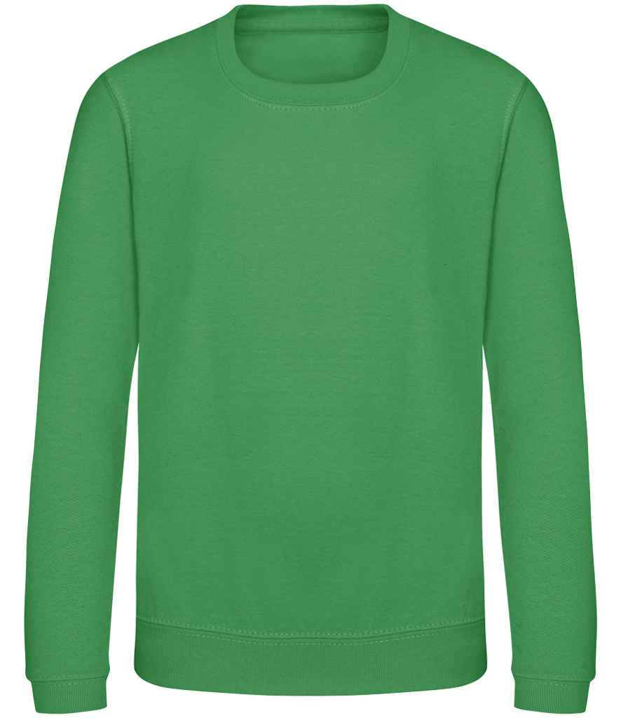 AWDis Kids Sweatshirt | Kelly Green