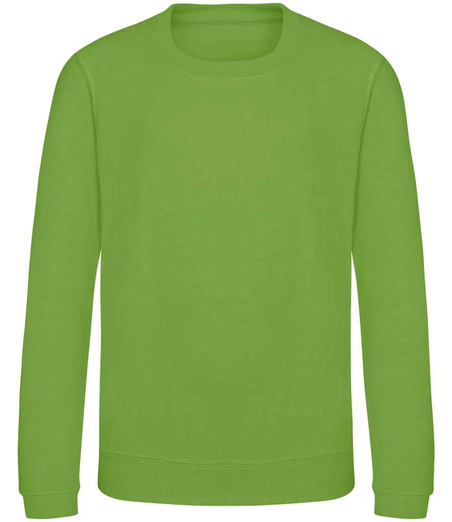 AWDis Kids Sweatshirt | Lime Green