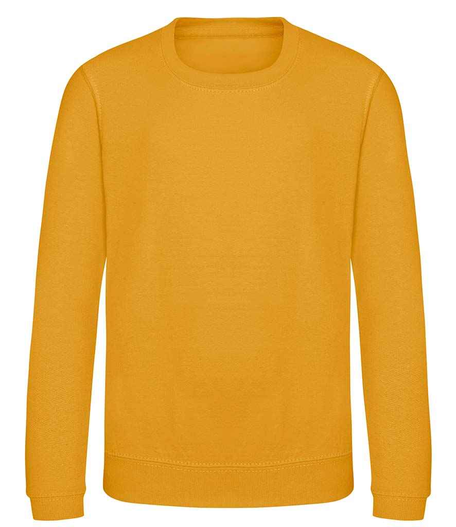 AWDis Kids Sweatshirt | Mustard