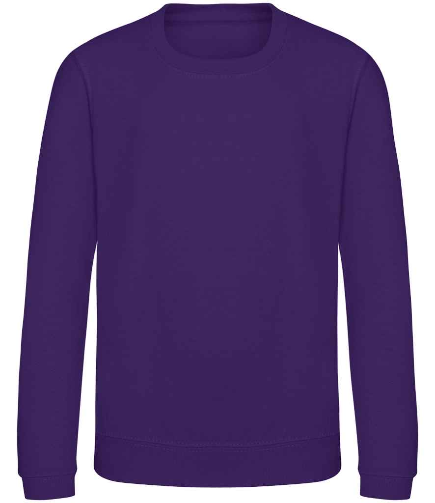 AWDis Kids Sweatshirt | Purple