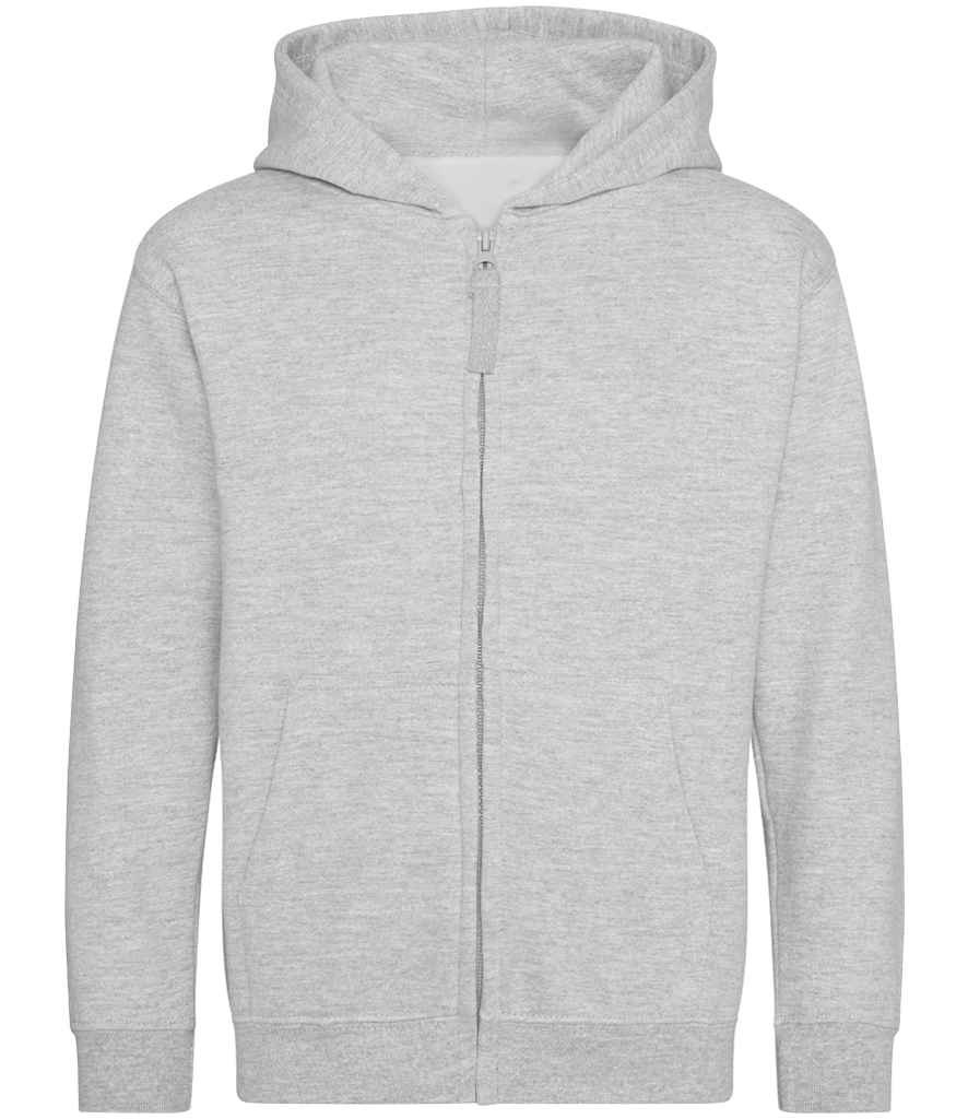AWDis Kids Zoodie | Heather Grey