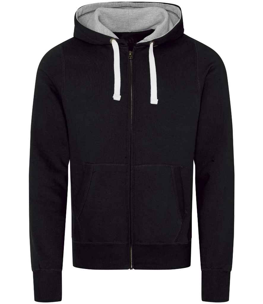 AWDis Chunky Zoodie | Jet Black