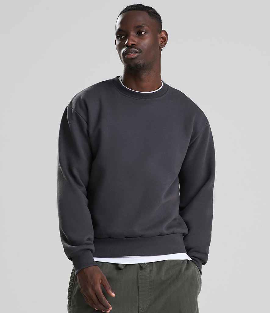 AWDis Vision Heavyweight Sweatshirt | Solid Charcoal