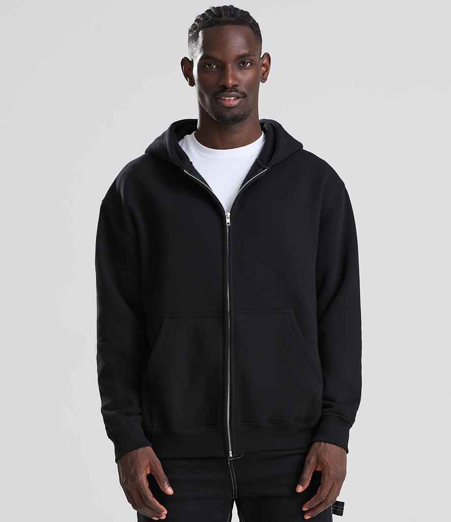 AWDis Vision Heavyweight Zoodie | Deep Black