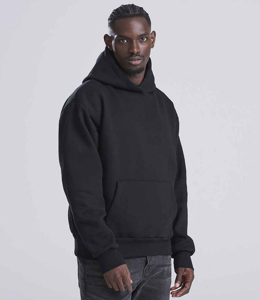 AWDis Signature Heavyweight Hoodie | Deep Black