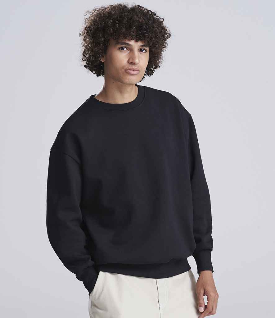AWDis Signature Heavyweight Sweatshirt | Deep Black