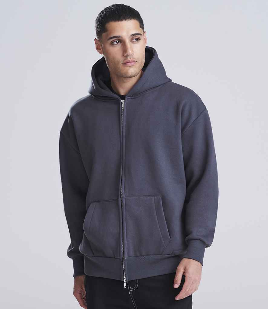 AWDis Signature Heavyweight Zoodie | Solid Charcoal