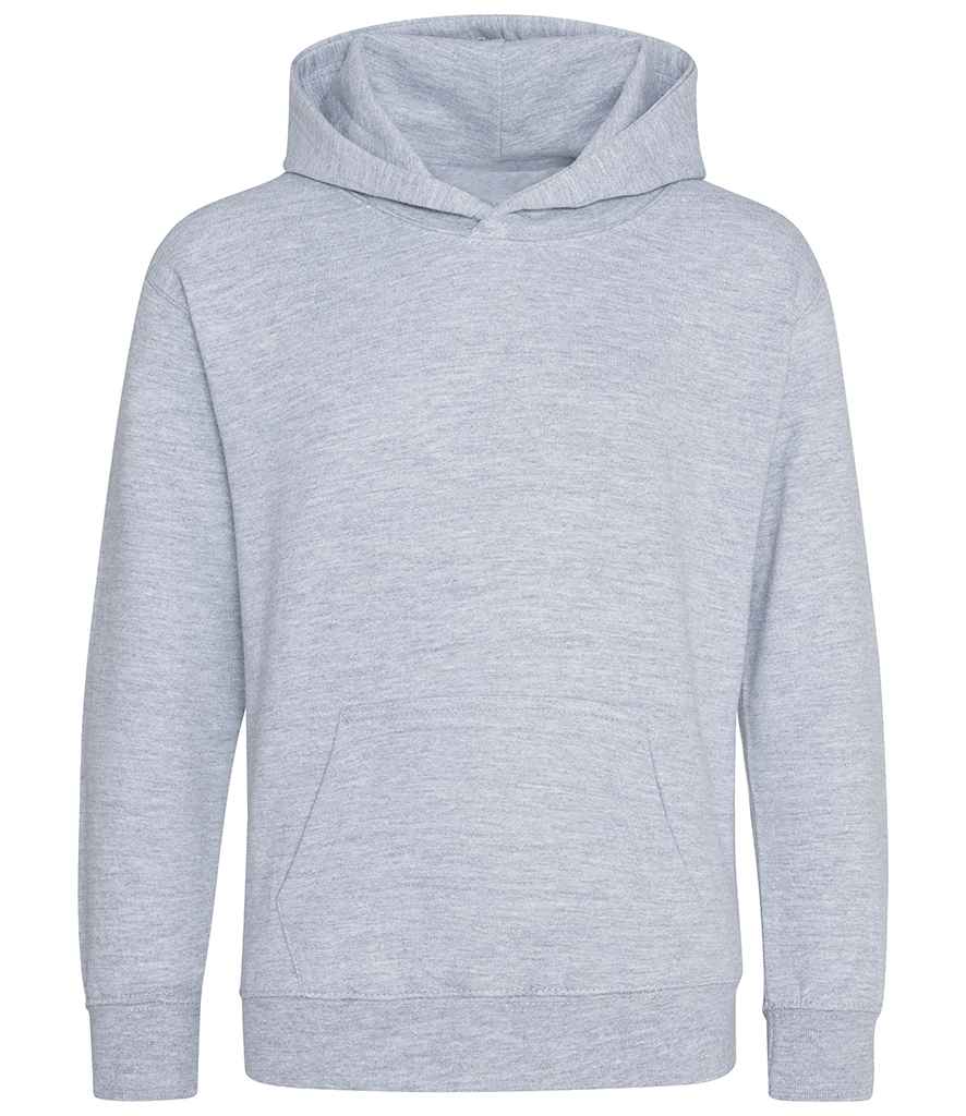 AWDis Kids Organic Hoodie | Heather Grey