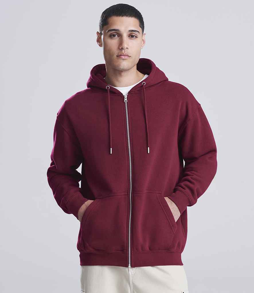 AWDis Organic Zoodie | Burgundy