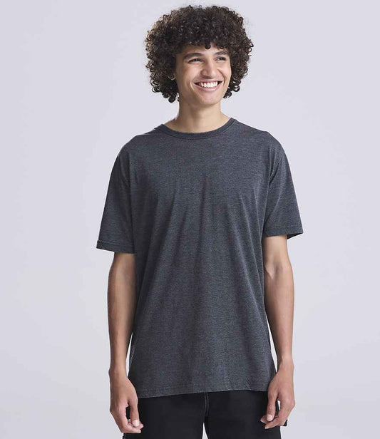 AWDis Washed T-Shirt | Washed Jet Black