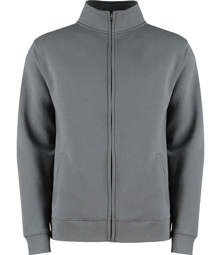 Kustom Kit Sweat Jacket | Dark Grey