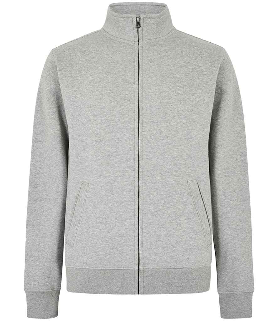 Kustom Kit Sweat Jacket | Heather Grey