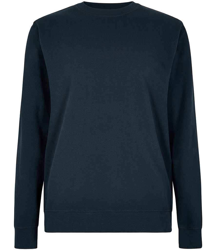 Kustom Kit Regular Fit Piqué Sweatshirt | Navy