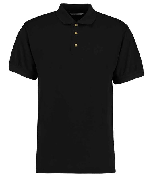 Kustom Kit Workwear Piqué Polo Shirt | Black