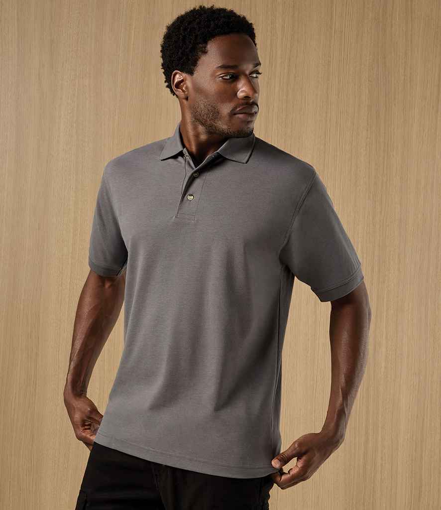 Kustom Kit Workwear Piqué Polo Shirt | Charcoal
