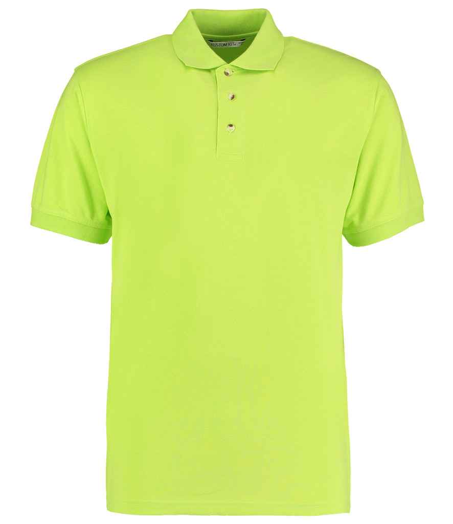 Kustom Kit Workwear Piqué Polo Shirt | Lime Green