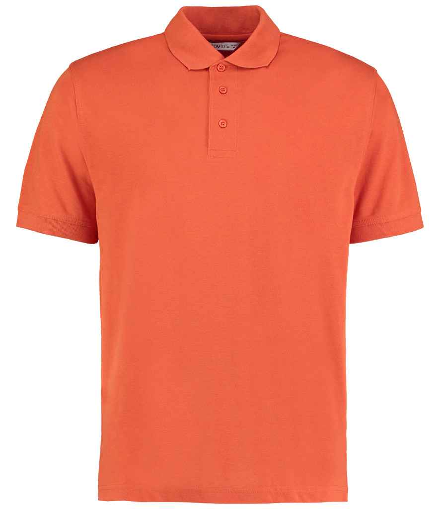 Kustom Kit Klassic Poly/Cotton Piqué Polo Shirt | Burnt Orange