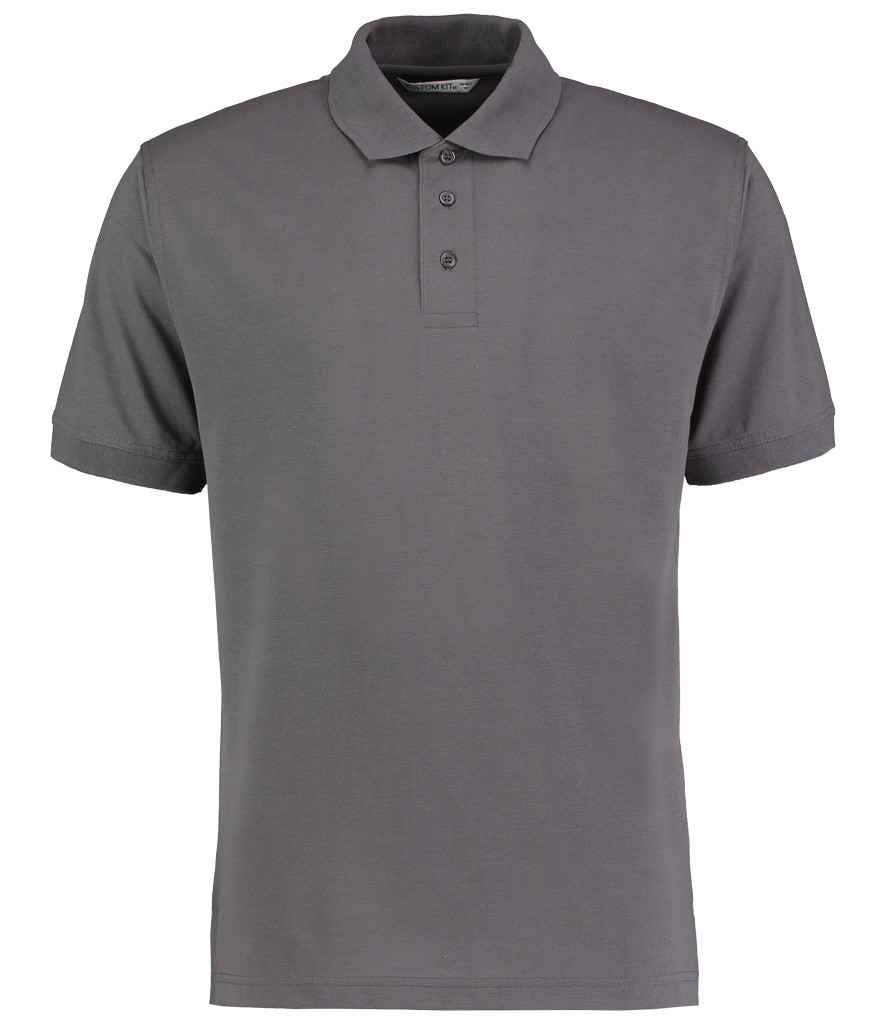 Kustom Kit Klassic Poly/Cotton Piqué Polo Shirt | Charcoal