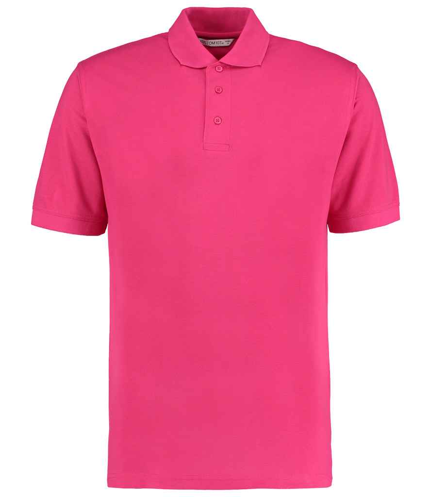 Kustom Kit Klassic Poly/Cotton Piqué Polo Shirt | Raspberry