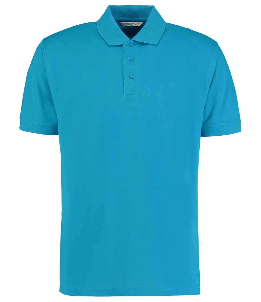 Kustom Kit Klassic Poly/Cotton Piqué Polo Shirt | Turquoise Blue