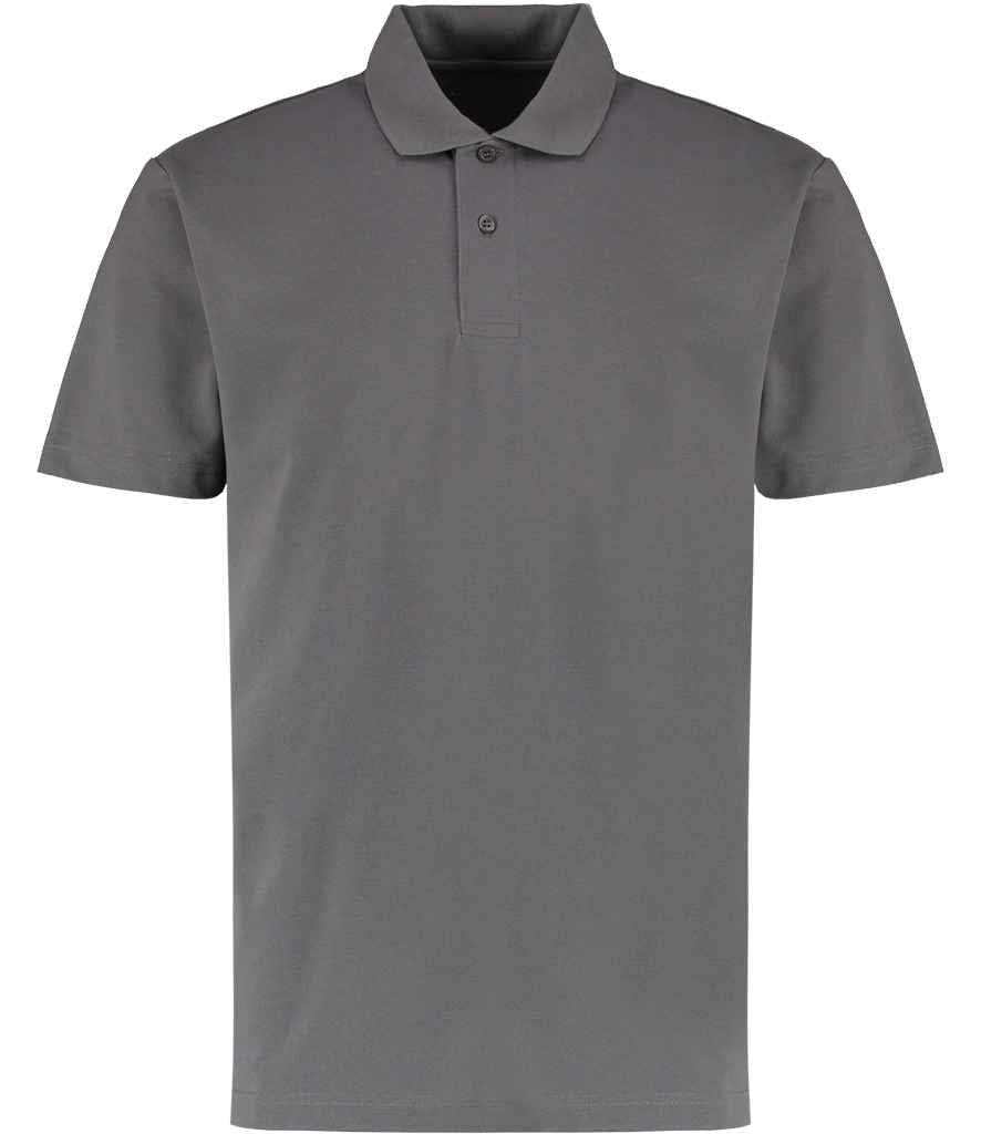 Kustom Kit Regular Fit Workforce Piqué Polo Shirt | Charcoal