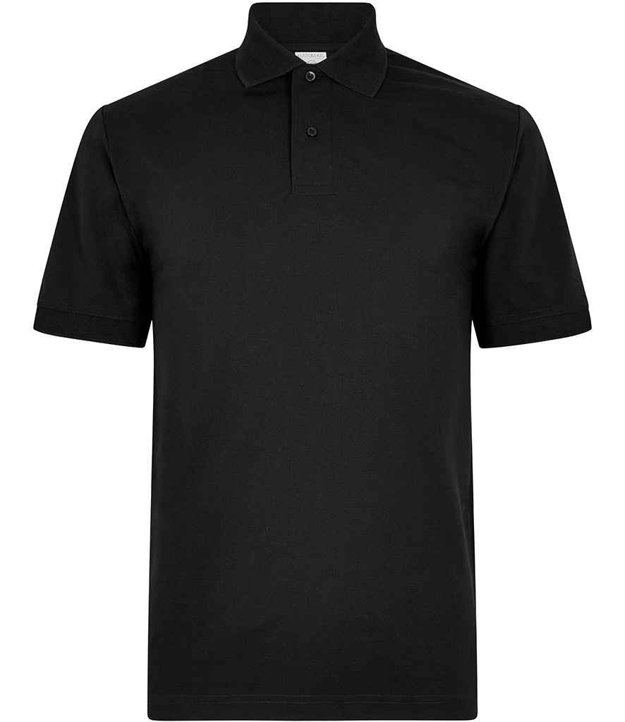 Kustom Kit Regular Fit 65% Recycled Superwash® 60° Polo Shirt | Black