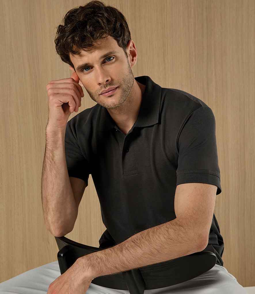 Kustom Kit Regular Fit 65% Recycled Superwash® 60° Polo Shirt | Charcoal
