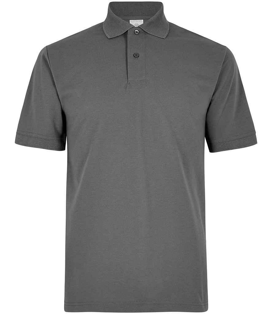 Kustom Kit Regular Fit 65% Recycled Superwash® 60° Polo Shirt | Graphite Grey
