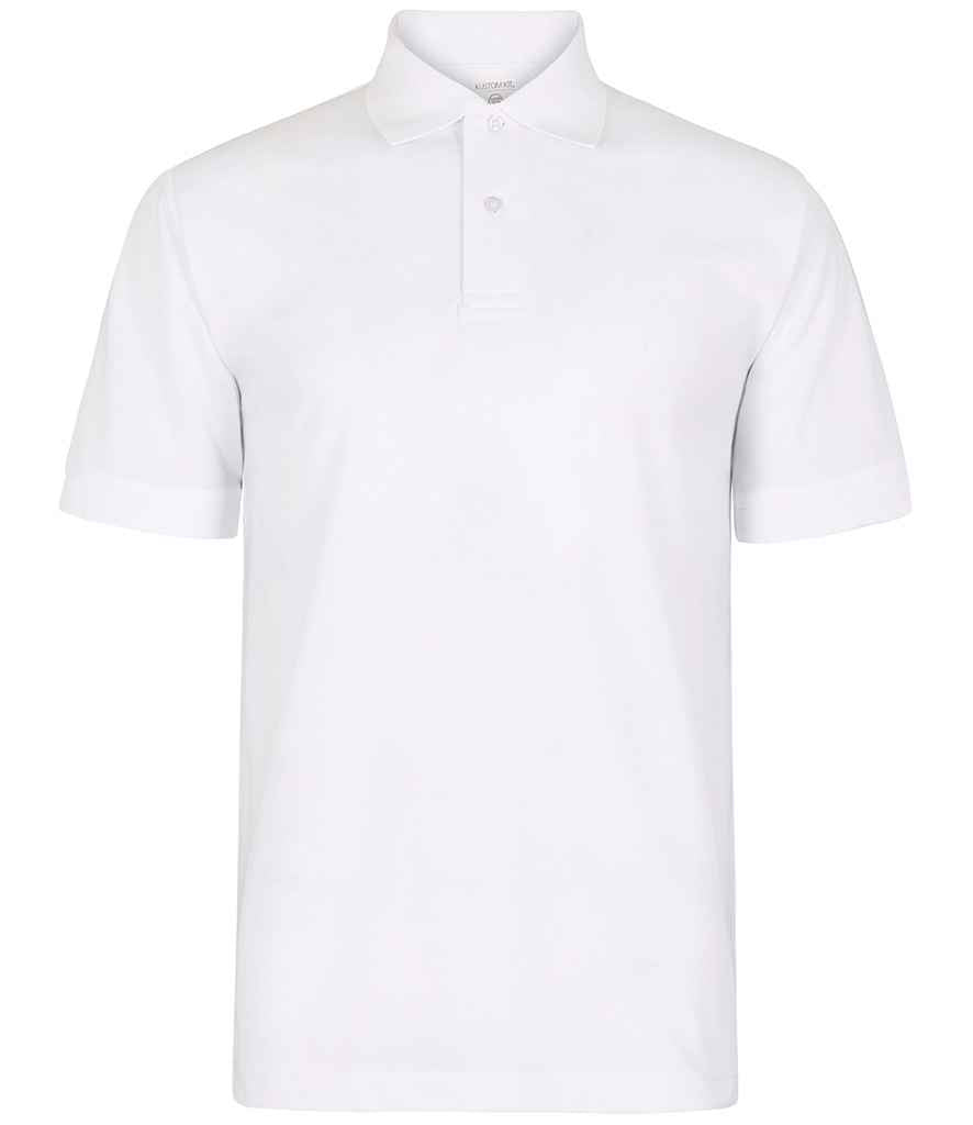 Kustom Kit Regular Fit 65% Recycled Superwash® 60° Polo Shirt | White