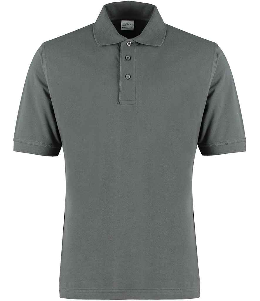 Kustom Kit Cotton Klassic Superwash® 60°C Polo Shirt | Dark Grey