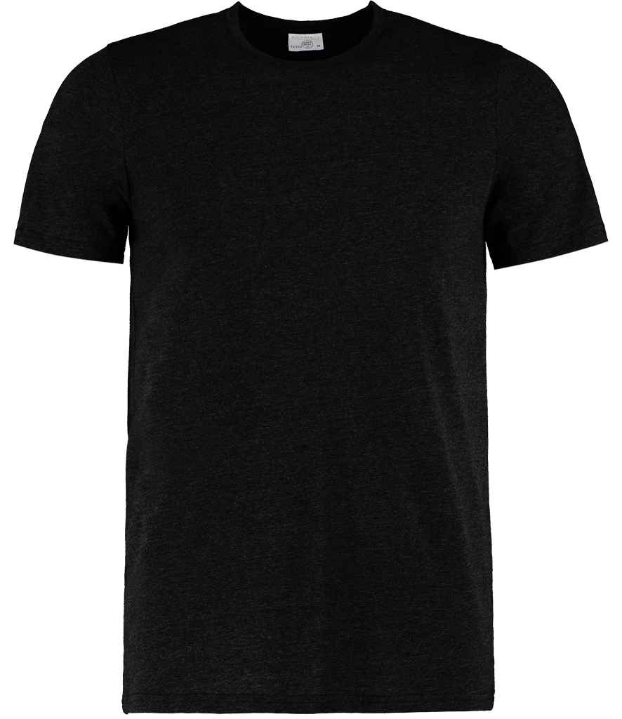 Kustom Kit Superwash® 60°C T-Shirt | Black Melange