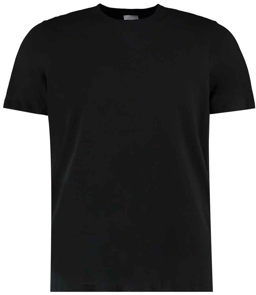 Kustom Kit Fashion Fit Cotton T-Shirt | Black