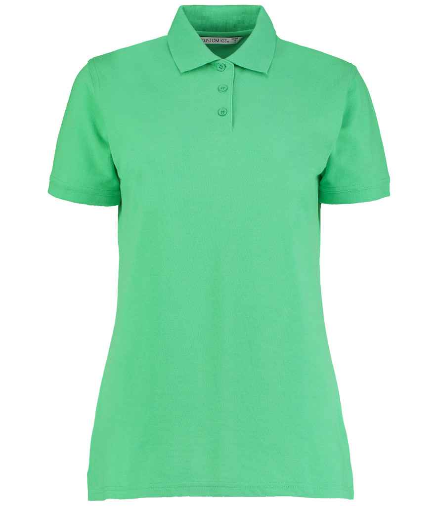 Kustom Kit Ladies Klassic Poly/Cotton Piqué Polo Shirt | Apple Green