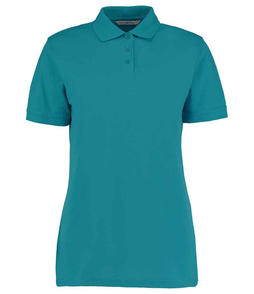 Kustom Kit Ladies Klassic Poly/Cotton Piqué Polo Shirt | Jade