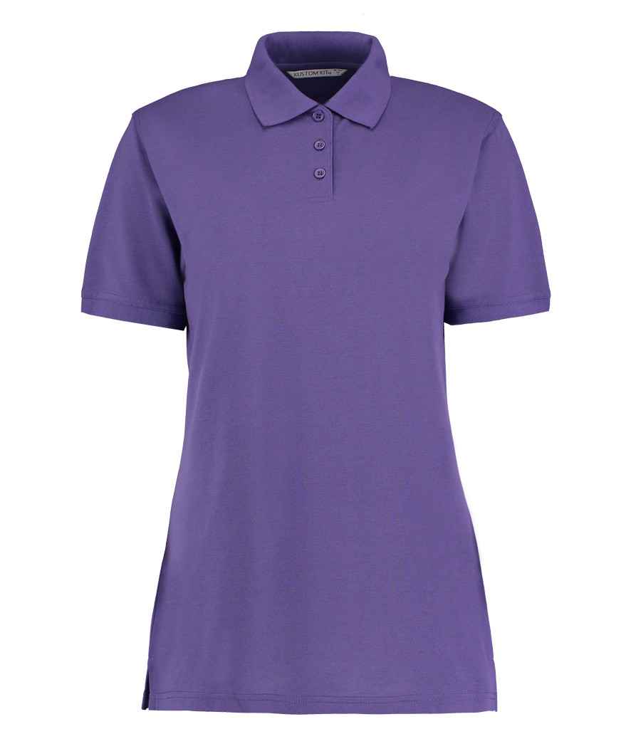 Kustom Kit Ladies Klassic Poly/Cotton Piqué Polo Shirt | Purple