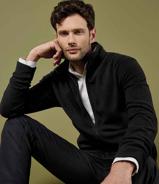 Kustom Kit Corporate Micro Fleece Jacket | Black