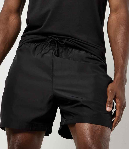 Kustom Kit Cooltex® Mesh Lined Training Shorts | Black