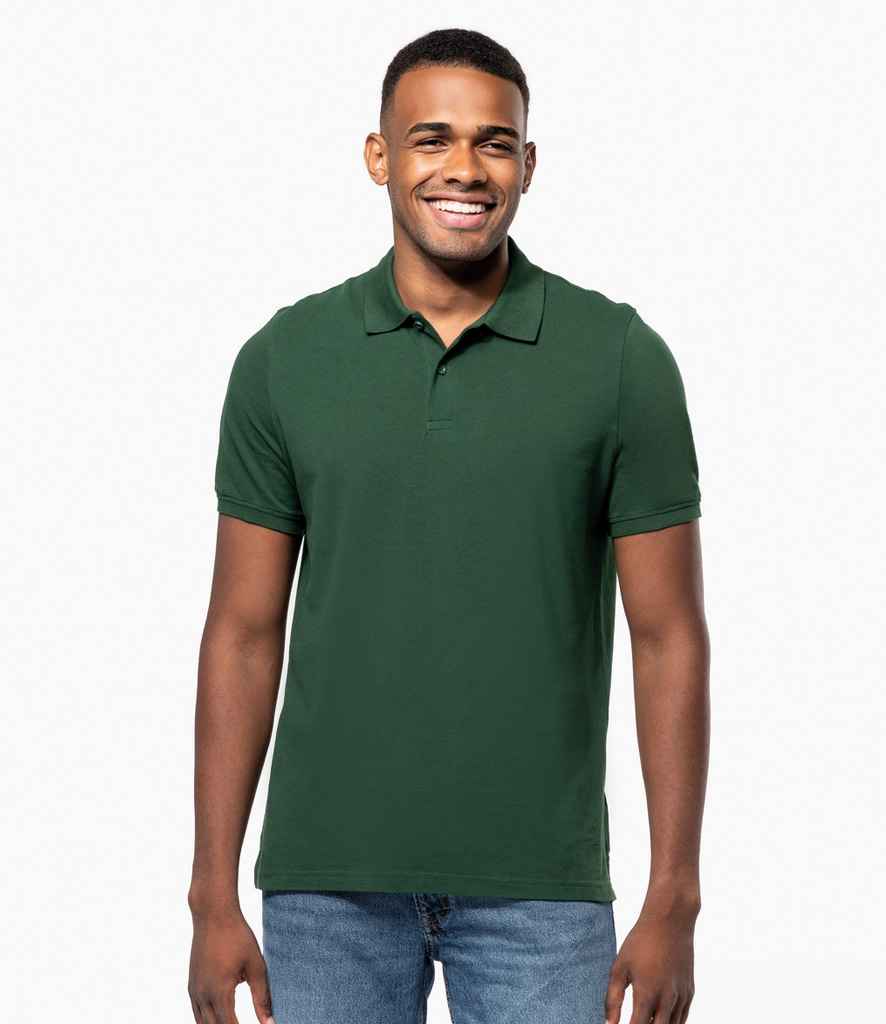 Kariban Organic 180 Piqué Polo Shirt | Forest Green