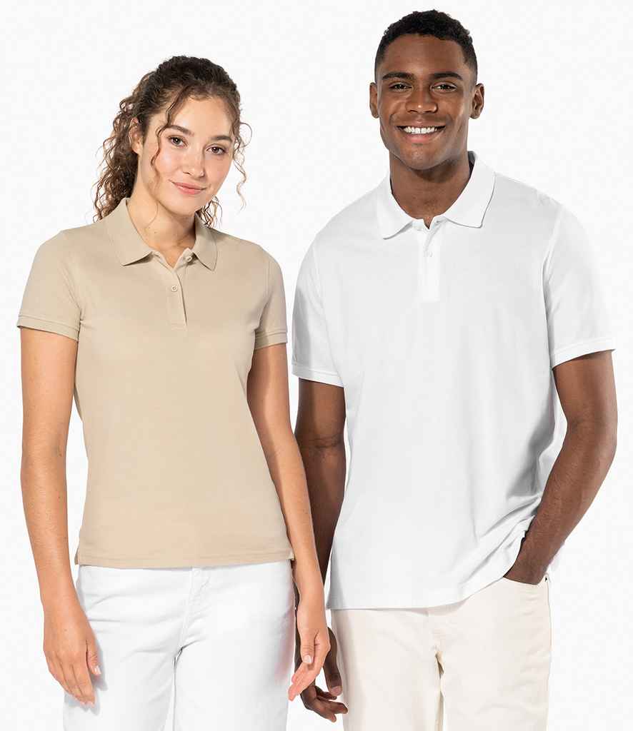 Kariban Organic 180 Piqué Polo Shirt | White