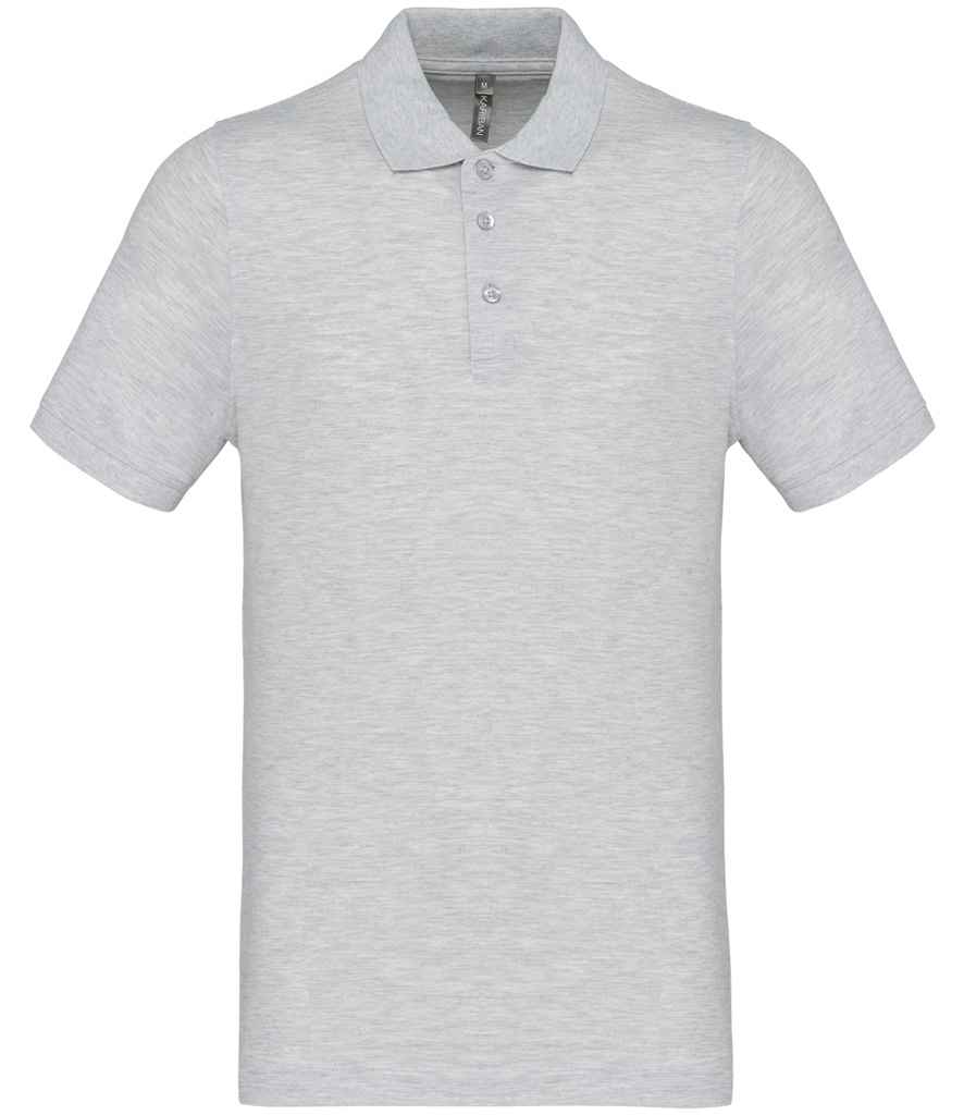 Kariban Short Sleeve Piqué Polo Shirt | Ash Heather