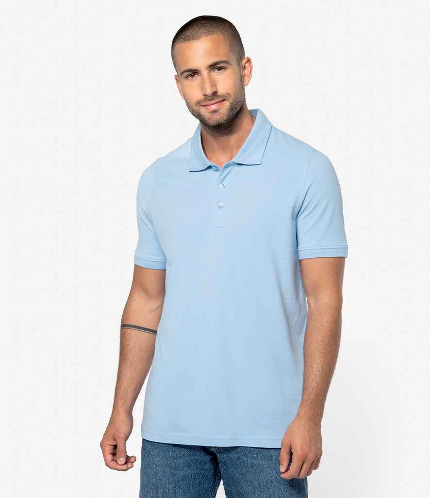 Kariban Short Sleeve Piqué Polo Shirt | Sky Blue