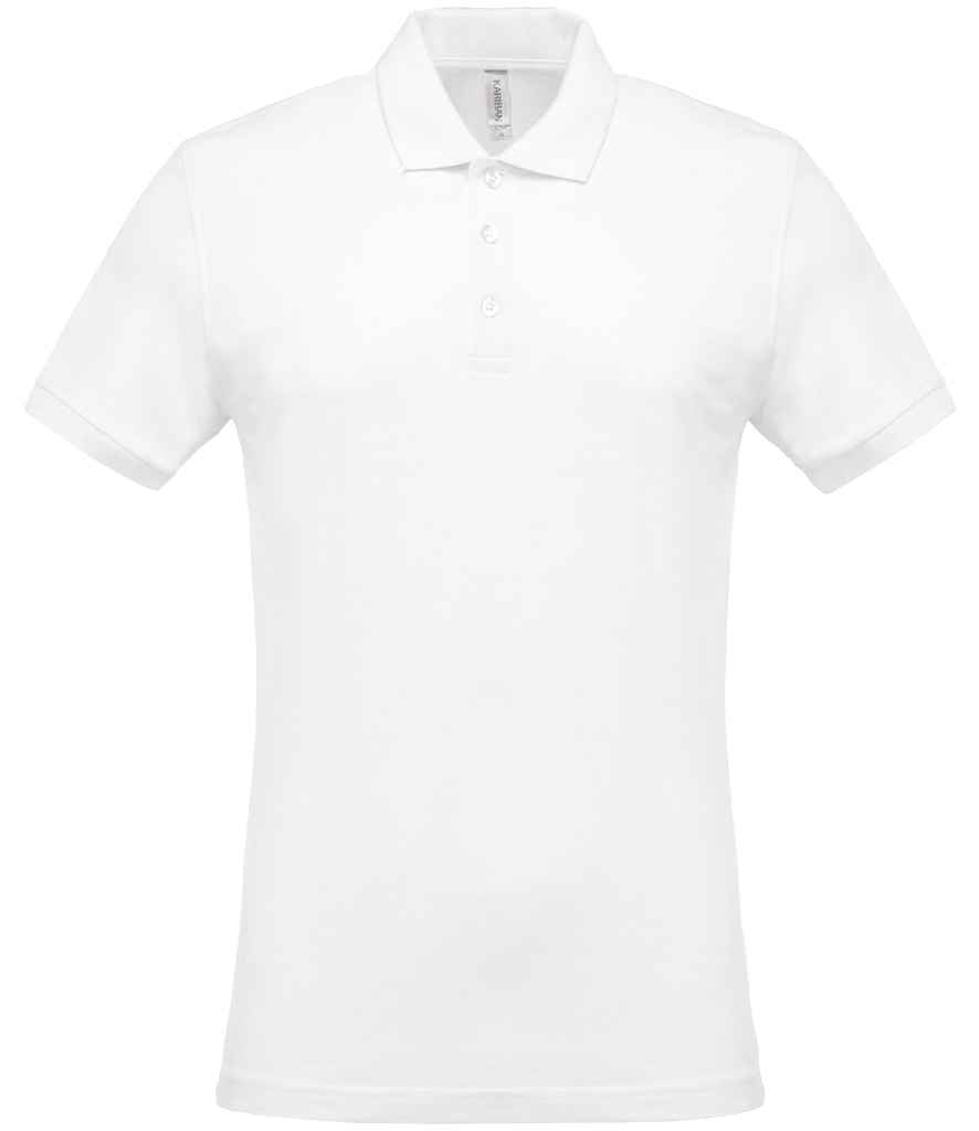 Kariban Short Sleeve Piqué Polo Shirt | White