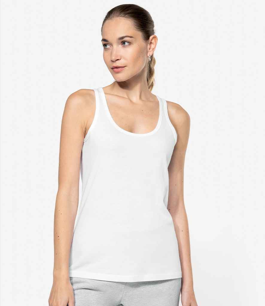 Kariban Ladies Tank Top | White