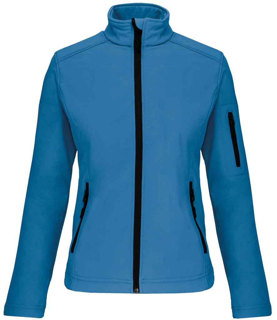 Kariban Ladies Soft Shell Jacket | Aqua