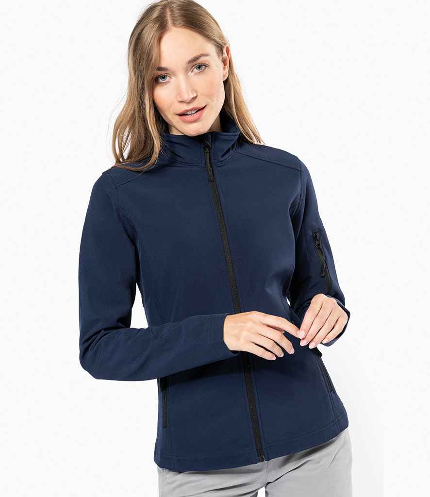 Kariban Ladies Soft Shell Jacket | Navy