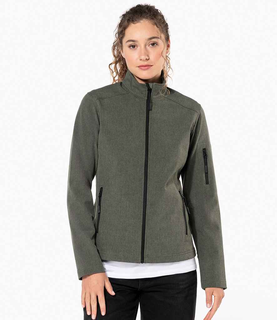 Kariban Ladies Soft Shell Jacket | Titanium