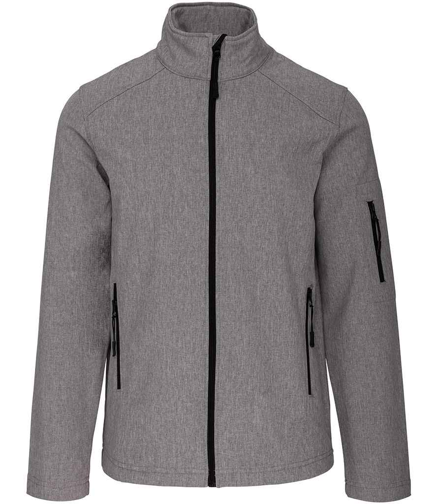 Kariban Soft Shell Jacket | Marl Grey