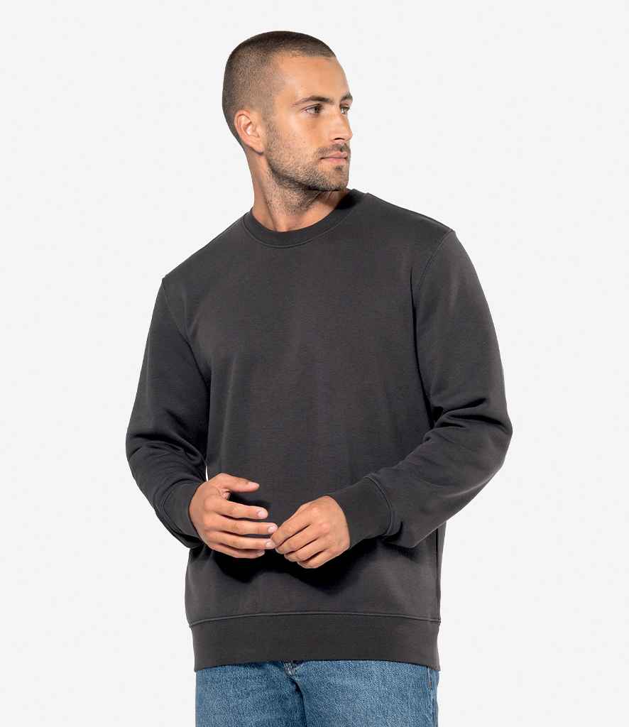 Kariban Unisex Crew Neck Sweatshirt | Dark Grey