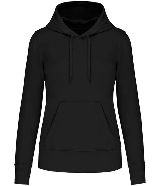 Kariban Ladies Hooded Sweatshirt | Black