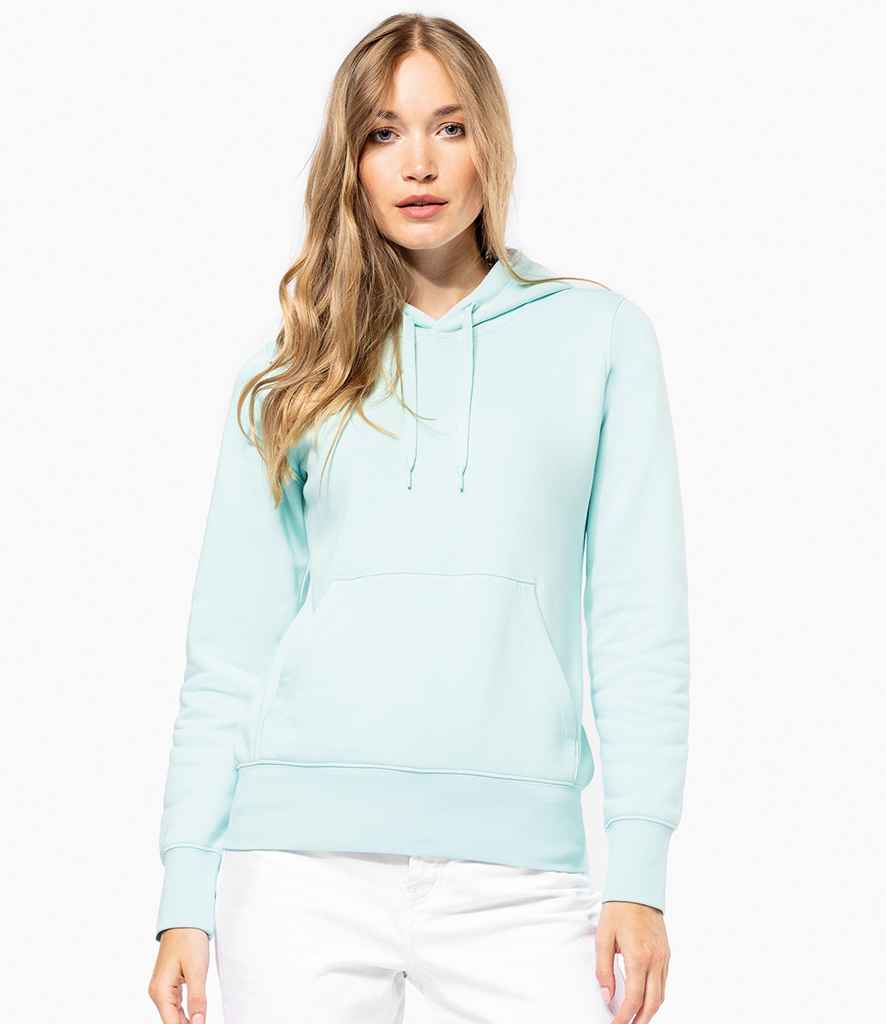 Kariban Ladies Hooded Sweatshirt | Ice Mint